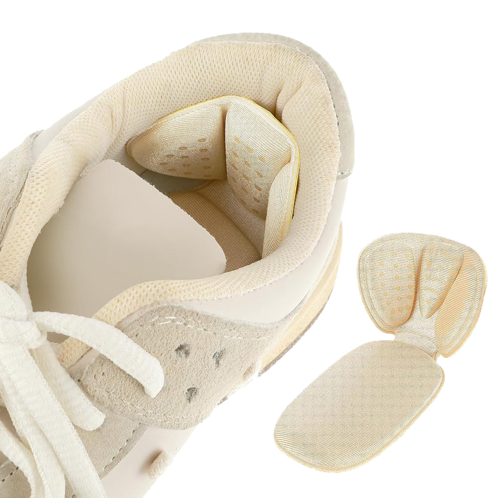 2 Pairs Mesh Adhesive Heel Grips Inserts Heel Cushion Pads