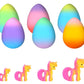 6Pcs Unicorn Hatching Rainbow Eggs Magic Growing Toy Set