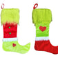 2 X Christmas Stockings Christmas Tree Hanging Stocking Decorations Xmas Stocking
