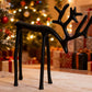 Christmas Reindeer Figurines Centerpieces Reindeer Decor for Coffee Table Fireplace