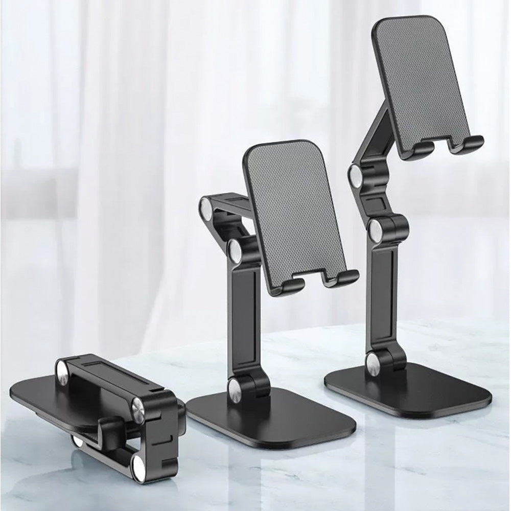 Adjustable Phone Stand Holder - Foldable Desktop Tablet Stand for Watching Videos