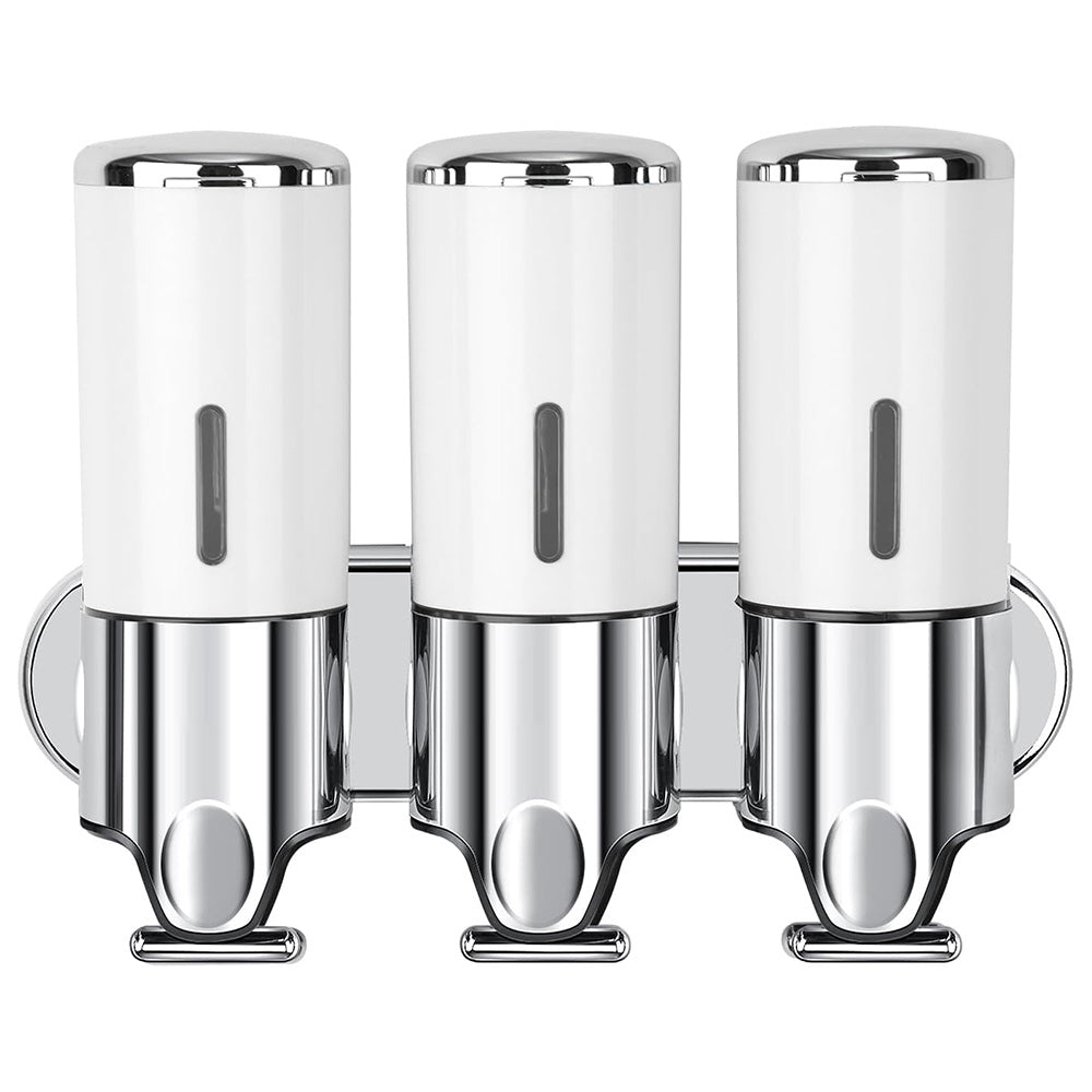Wall-Mounted 3-Chamber Soap Dispenser 1500ml