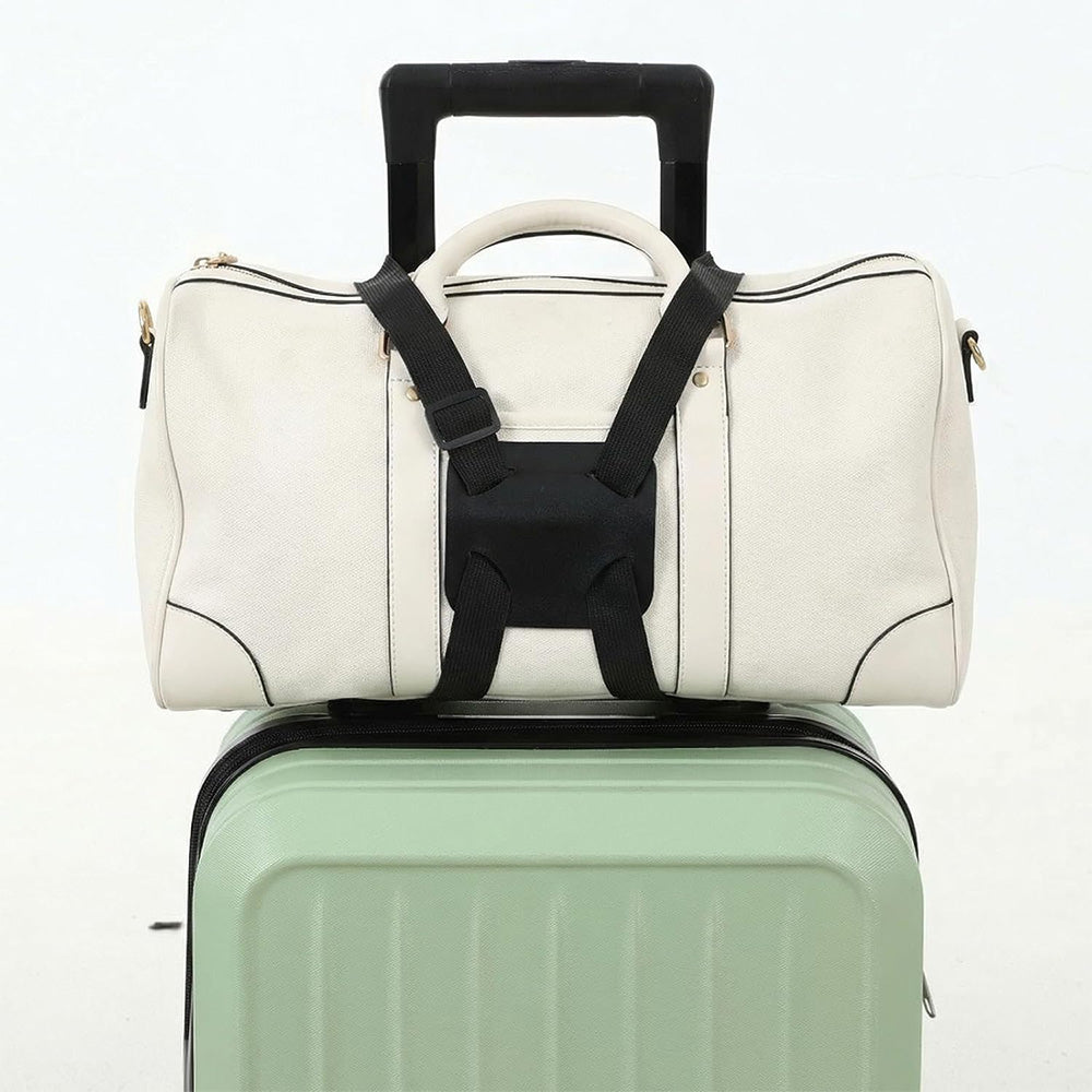 2 Pcs Adjustable Elastic Luggage Strap Suitcase Bungee Connector Travel Strap Quick Release