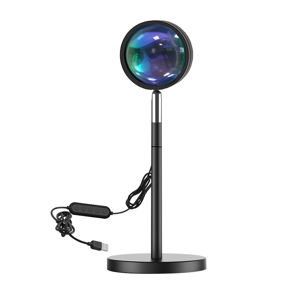 Sunset Lamp Projector with APP and Remote Control for Bedroom-RGB Straight Tube
