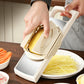 Kitchen Vegetable Slicer with 5 Blades Stainless Steel Cutter with Colander