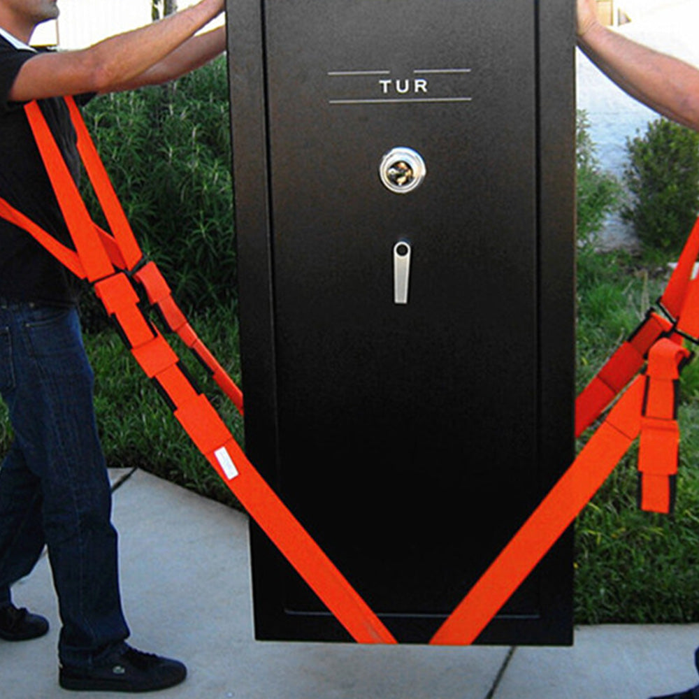 Furniture Moving Strap Set with 5cm Wide Belts and 270kg Load Capacity