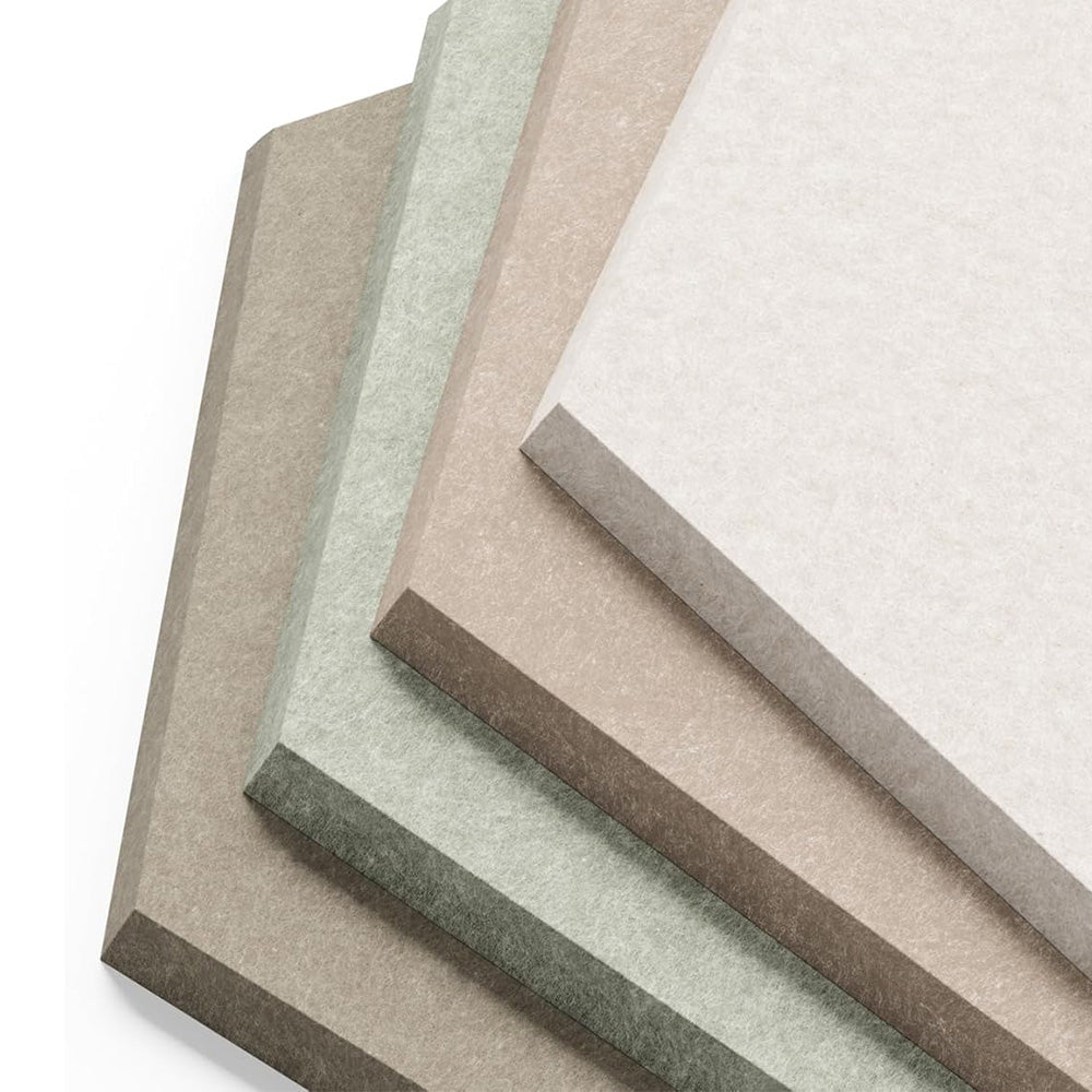 Hexagon Felt Bulletin Board Wall Panels Self Adhesive Pin Board