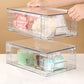 Stackable Clear Makeup Organizer Drawer for Skincare Storage