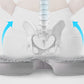 Ergonomic Seat Cushion Breathable Honeycomb Design Pressure Relief Cushion