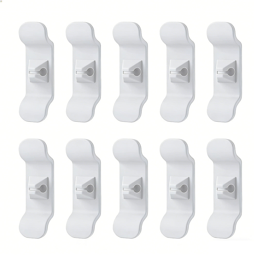 10 Pcs Self-Adhesive Kitchen Cord Wrappers Cable Organizer for Appliances