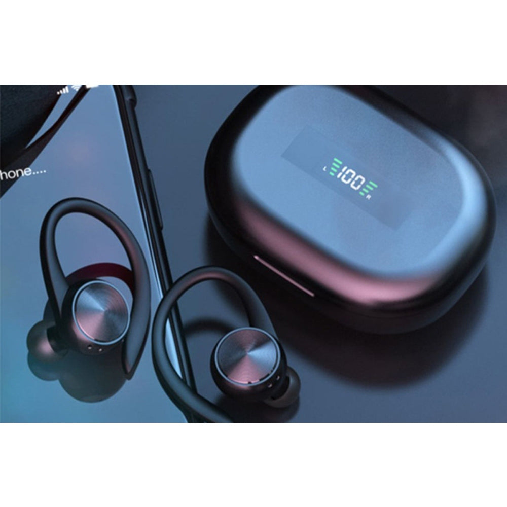 Wireless Bluetooth Earphones Headphones Sport Gym Earbuds with Mic