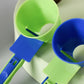 4Pcs Funnel Protein Powder Scoops Coffee No Spill Powder Spoon Funnel