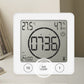 Digital Shower Clock Hygrometer Indoor Thermometer with Timer for Bathroom Kitchen