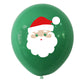 30Pcs Christmas Latex Balloons Santa Tree Party Decorations