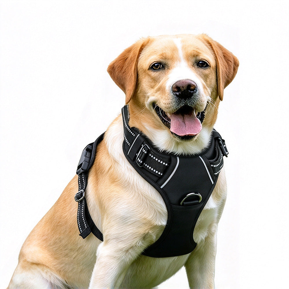 Adjustable Reflective No Pull Vest Dog Harness for Medium Large Dogs
