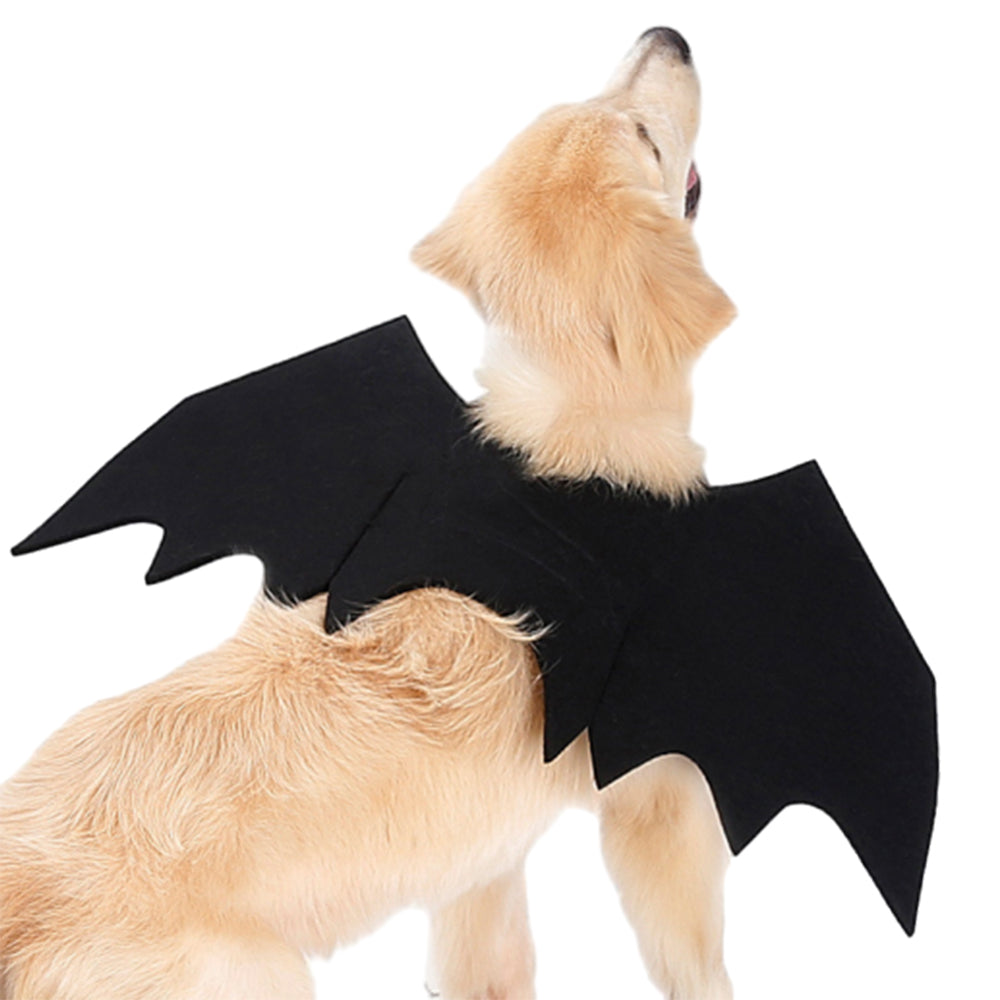 Pet Halloween Costume Bat Wings Black Bat Wings for Cat Dog Puppy