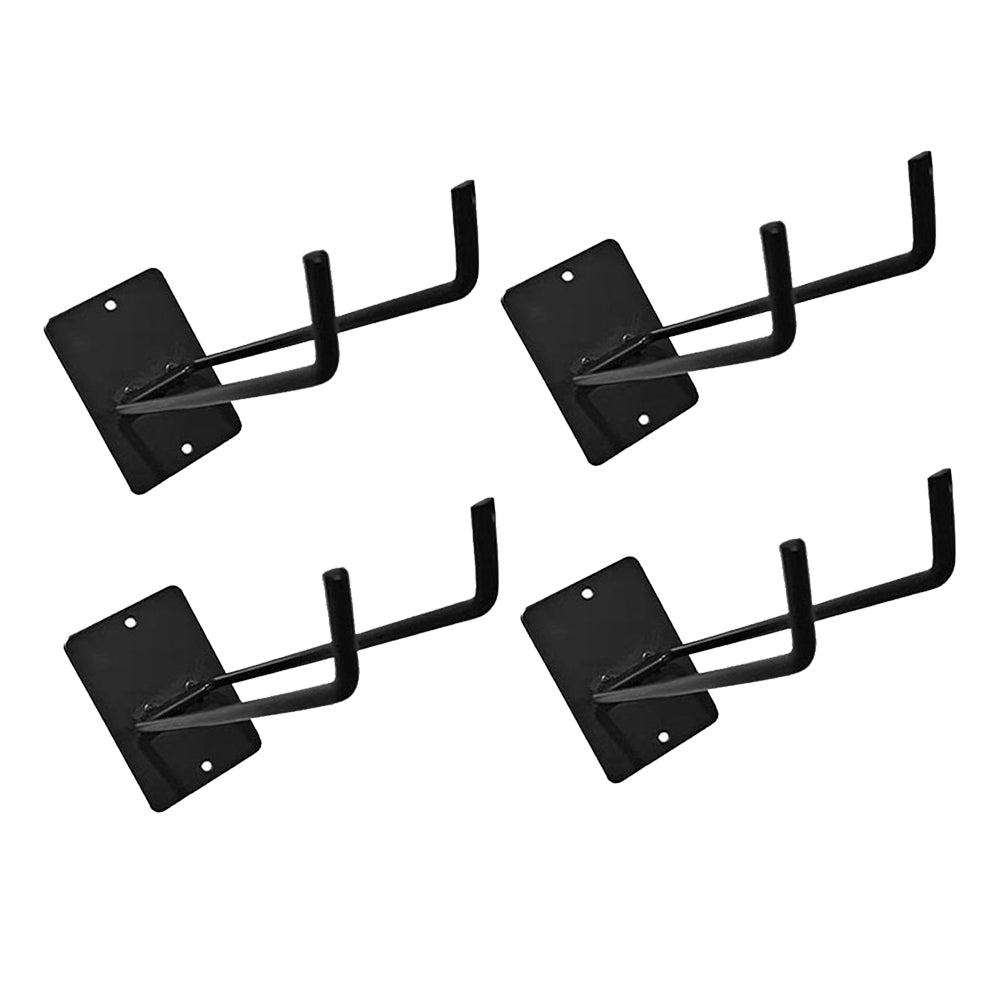 4Pcs Heavy Duty Wall Mount Garage Storage Hooks