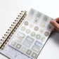 2027 A5 Hardcover Weekly Planner Calendar Notebook January to December