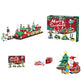 Advent Calendar Countdown Christmas Train Building Blocks Set Christmas Toy