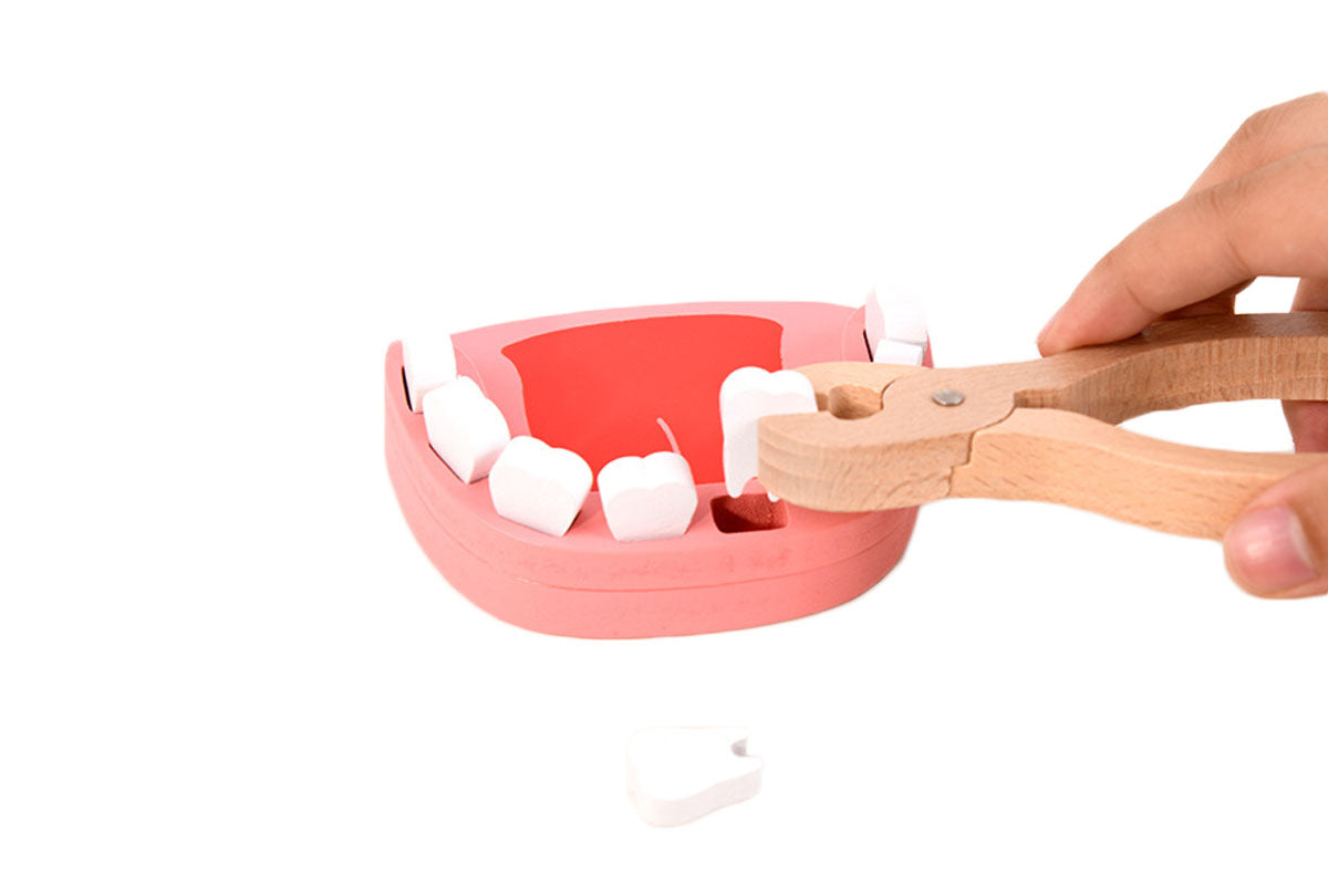 Kids Doctors Set Pretend Medical Playset Educational Toys Dentist Role-Playing Kit