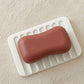 3Pcs Self Draining Soap Dishes Silicone Soap Saver Waterfall Drainer Soap Holder