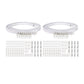 5m Heavy Duty Curtain Rail Track Set Flexible Rail Window Curtain Track