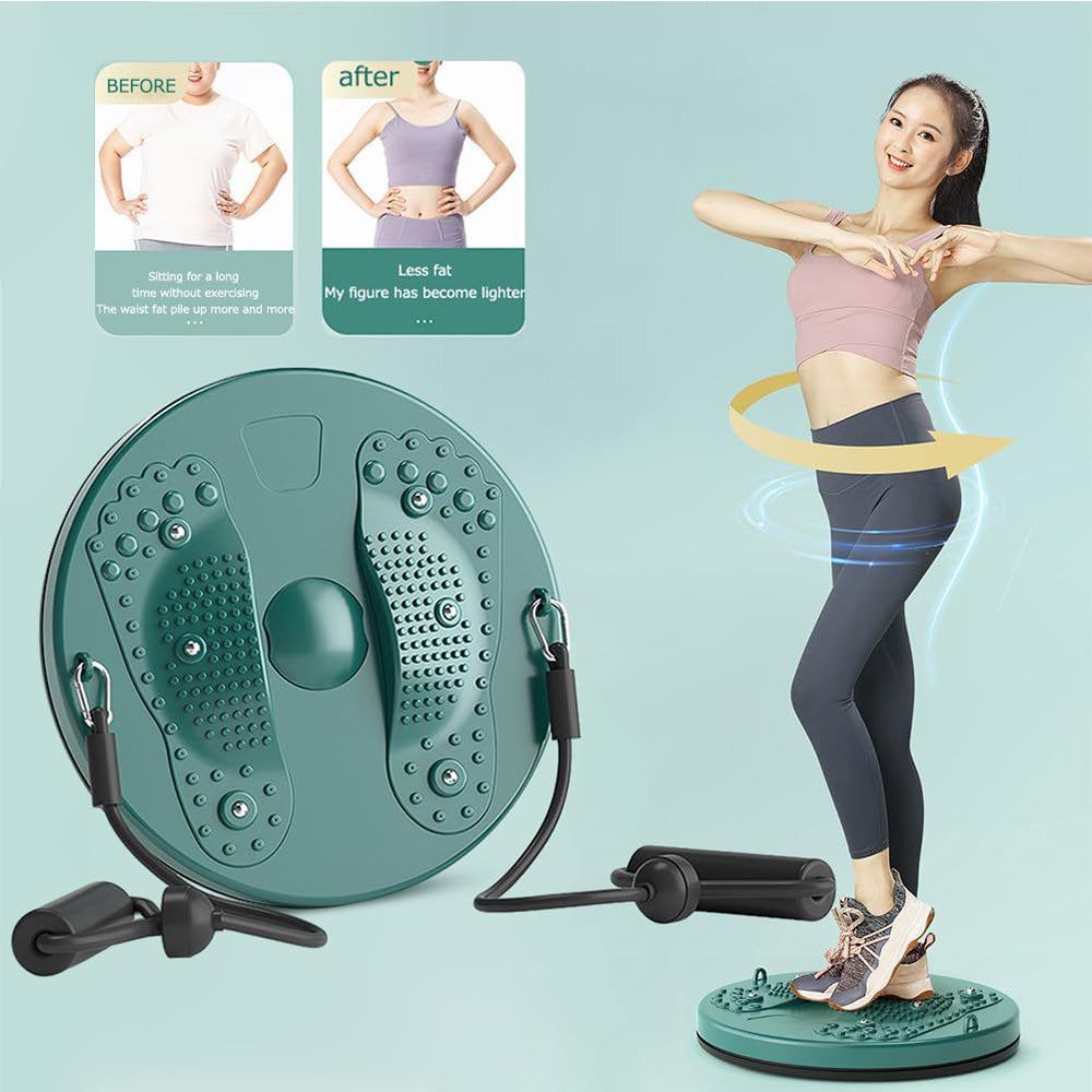 Twist Waist Board Foot Sole Massage Disc with Drawstrings