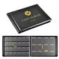 312 Slots Black Coin Album Storage Book for Collectors Coins Stamps Badges Cards