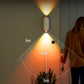Motion Sensor Night Light Wall-Mounted USB Rechargeable Sunset Effect