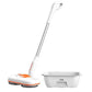 Cordless Electric Spin Mop with LED Light Water Sprayer and 750ML Large Water Tank
