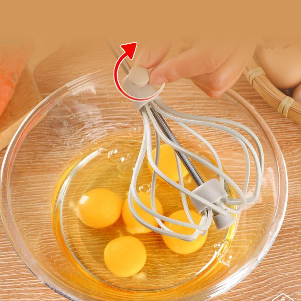 Stainless Steel Press Semi-Automatic  Egg Mixer