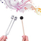 4Pcs Resonance Healing Tuning Fork Set Sensory Tool for Yoga Meditation