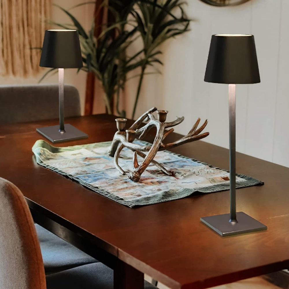 Rechargeable Table Lamp 3 Color Cordless LED Table Lamp Touch Desk Lamp