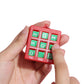 10-Pack Portable Tic Tac Toe Game Colorful Keychain Set
