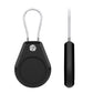 Lock Tracker Case with Steel Cable Hard Shell Protector for AirTag Keychain Luggage