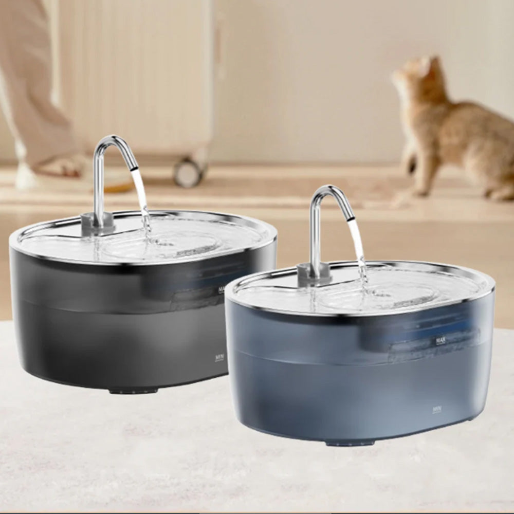 3.2L Cat Water Fountain Dog Bowl Fountains Automatic Pet Dispenser Auto Watering Dish Supplies