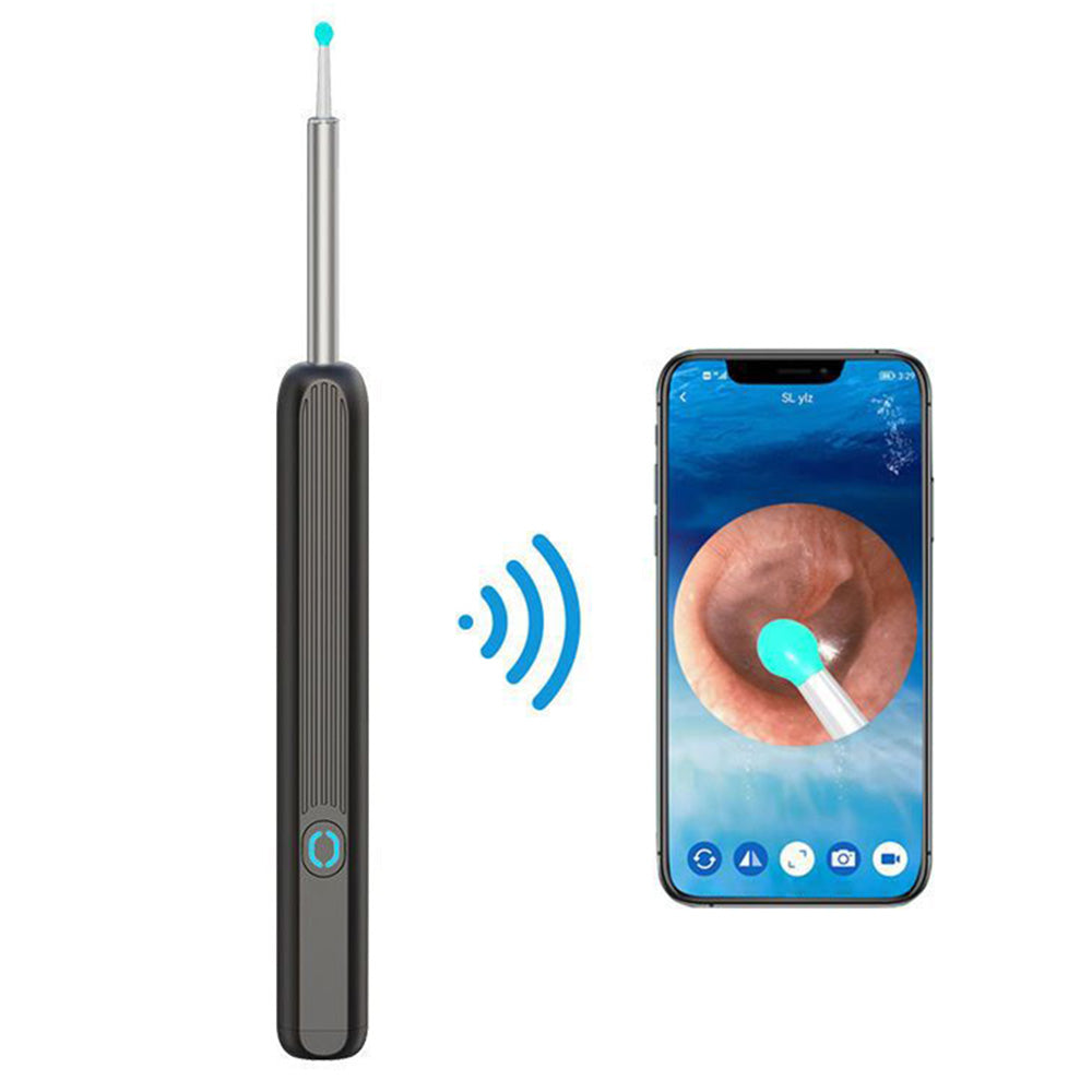 Wireless WiFi Ear Wax Removal Kit with HD Camera 360 Degree Visual Ear Cleaner