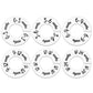 6Pcs Closet Size Dividers Nursery Wardrobe Organizer