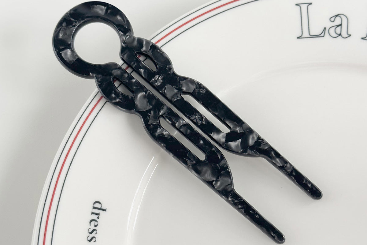 4Pcs Acetate Hair Pins for Women Elegant Hair Accessories