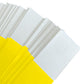 600Pcs Water-Resistant Neon Colored Adhesive Paper Wristbands