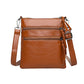Women's Multi Zipper Mobile Phone Crossbody Bag