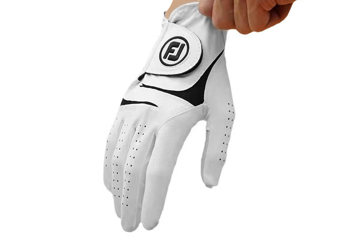 One-Hand Mens Golf Glove PU Non Slip Practice Gloves Adjustable