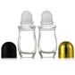 2Pcs 30ml or 50ml Leak Proof Massage Glass Empty Roller Bottles