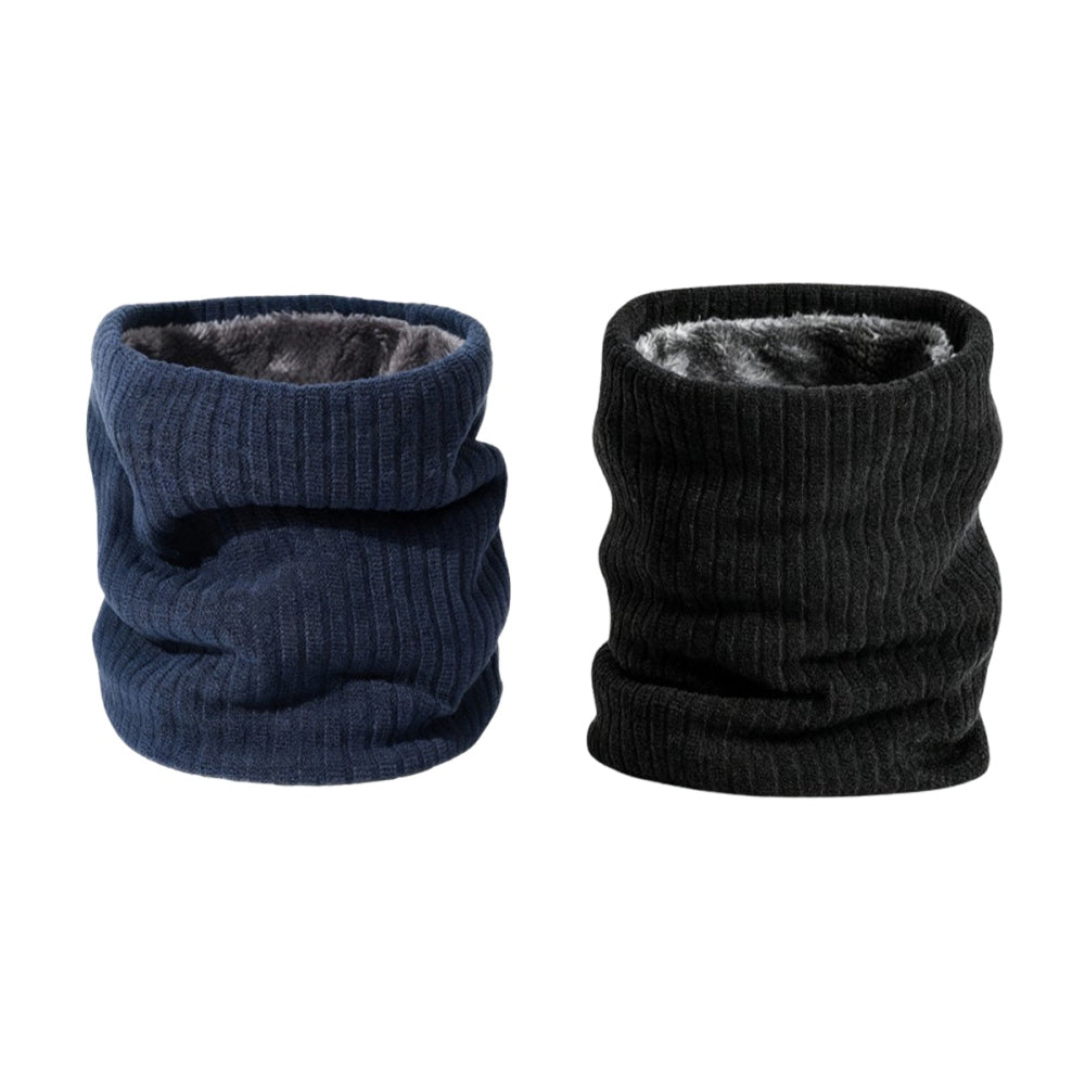 Winter Neckerchief Knitted Fleece Neck Warmer