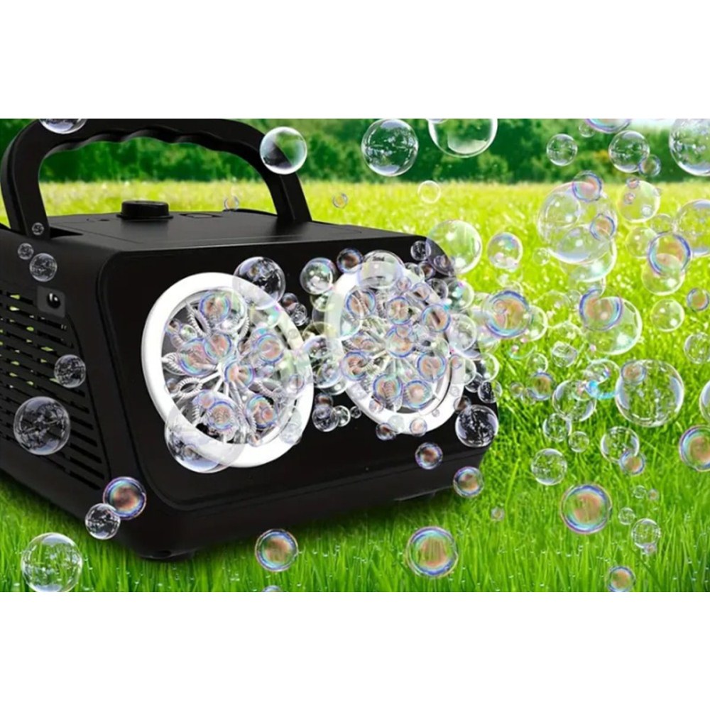 Bubble Machine Portable Bubble Maker for Outdoor Holiday Wedding Birthday