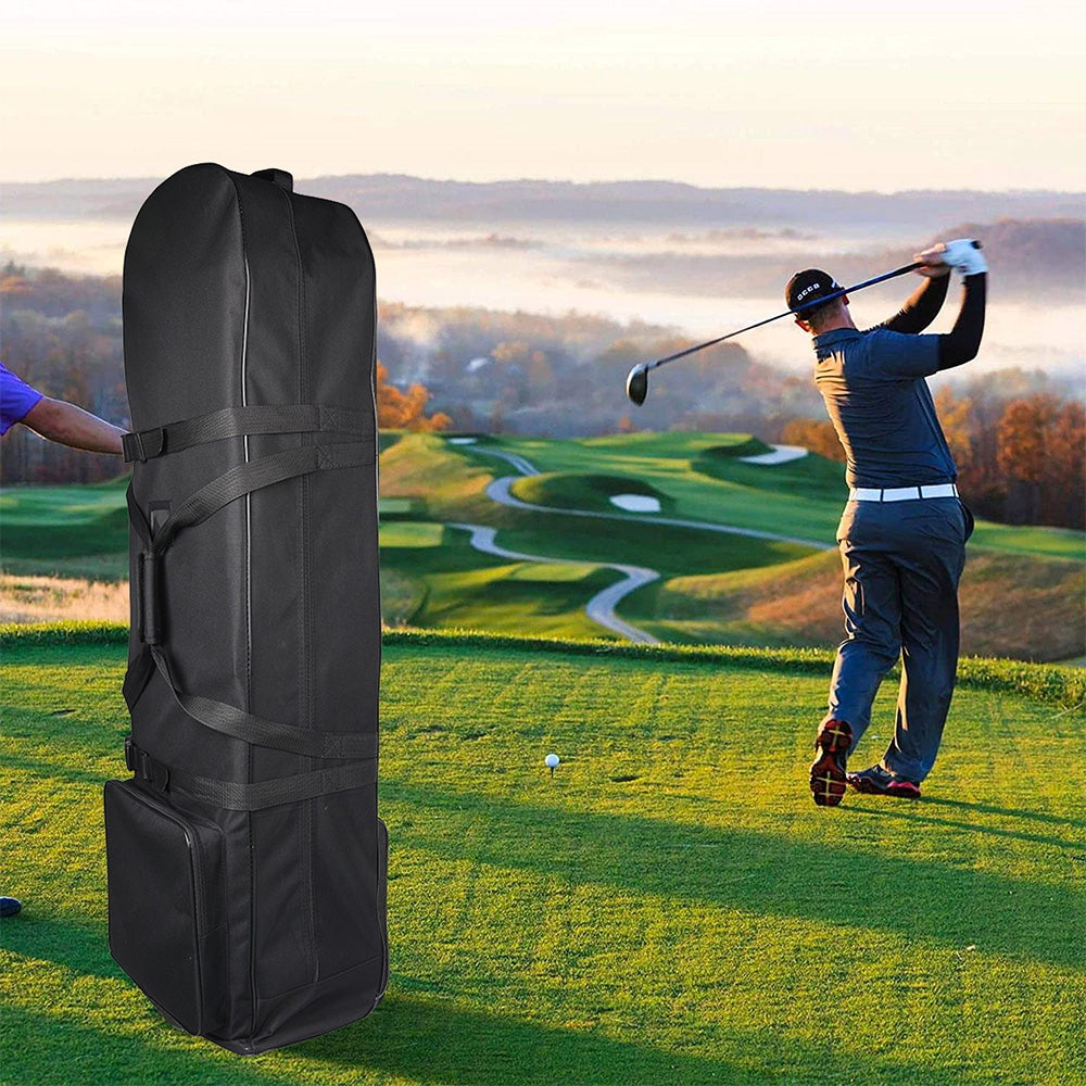 Golf Travel Bag 900D Oxford Cloth with Wheels Meets Airline Requirements