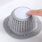 Bathtub Drain Hair Catcher Silicone Shower Hair Catcher for Pop Up and Regular Drains