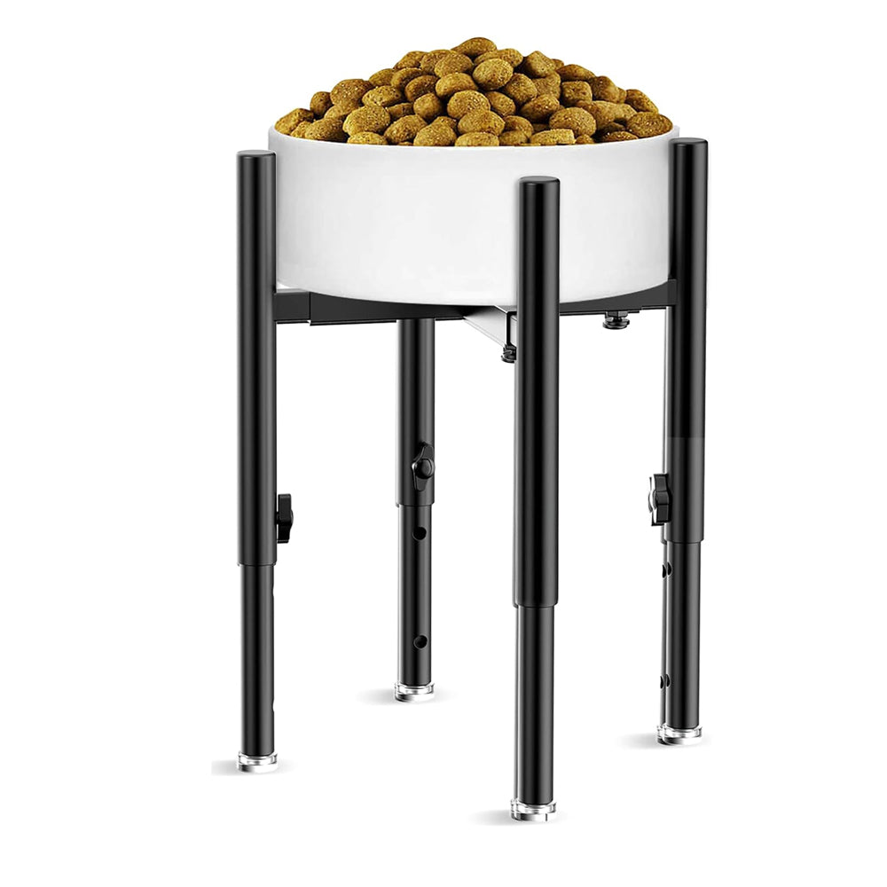 Elevated Dog Bowl Stand with 4 Height Adjustments
