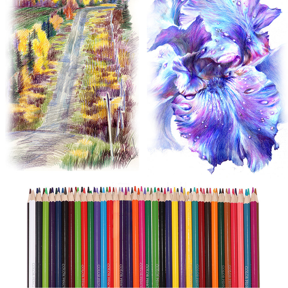 Pre Sharpened Colored Pencil Set for Drawing Coloring and Blending