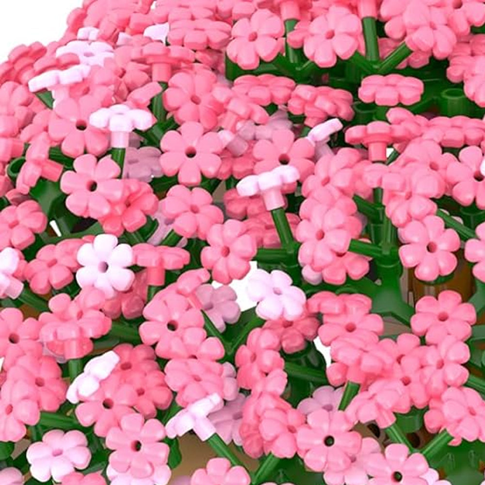 Cherry Blossom Tree Building Blocks Set Toys